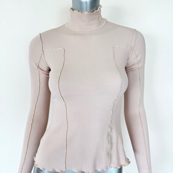 NEW!!! Reformation women turtleneck top size XS - Picture 2 of 7